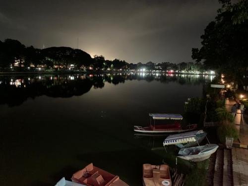 View from Dighalipukhuri, Guwahati